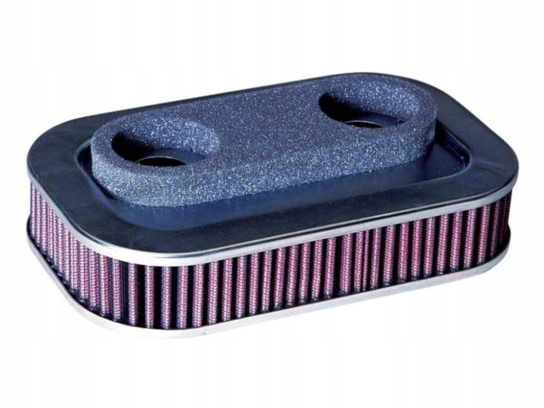 K&n HD-1388 vymeniteľný vzduchový filter pre motocykel, červený