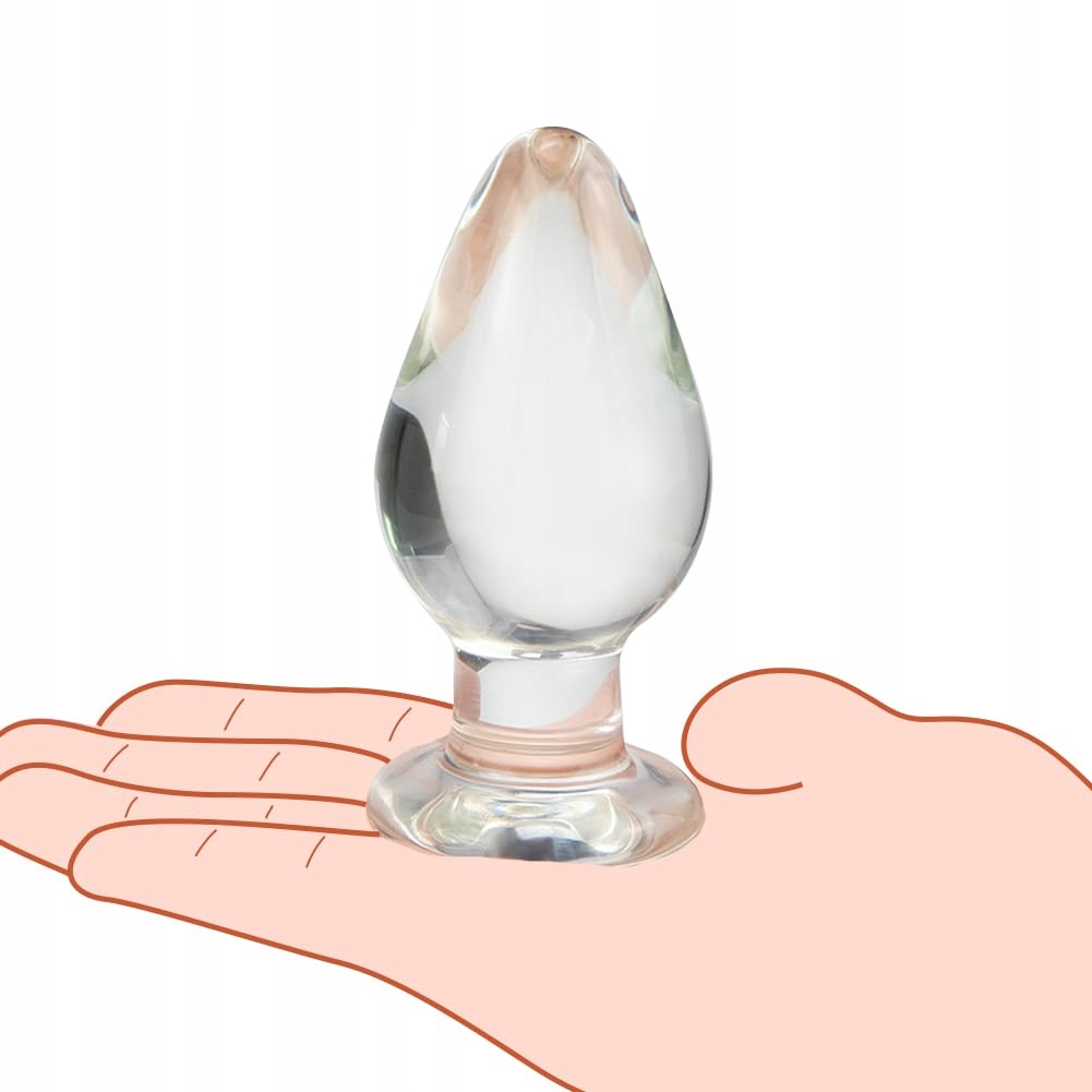 GLAS Szklany Korek Analny Dla Początkujących Stymulacja G-Punktu — miniatura 5