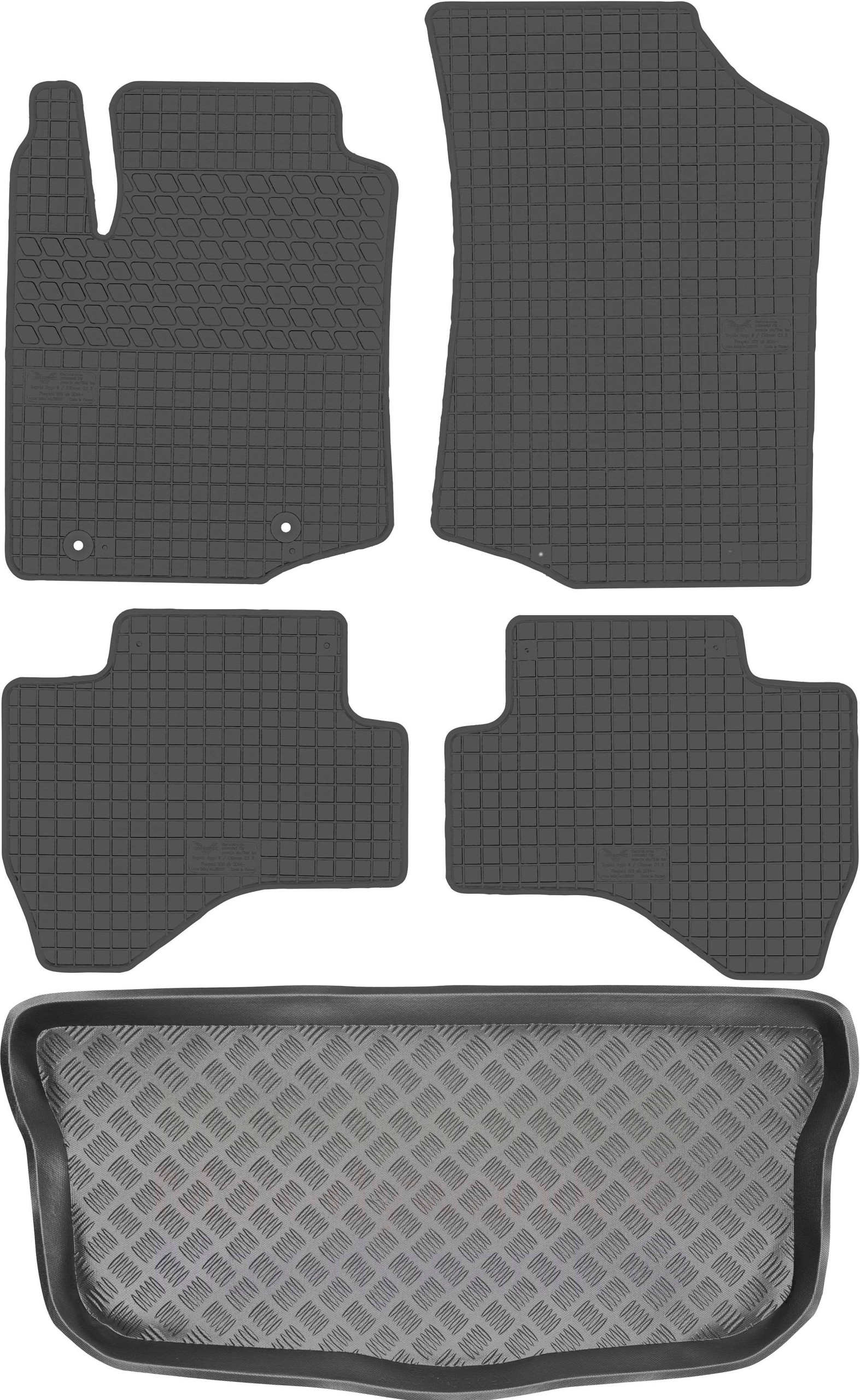

Toyota Aygo II Hatchback 2014- Dywaniki mata