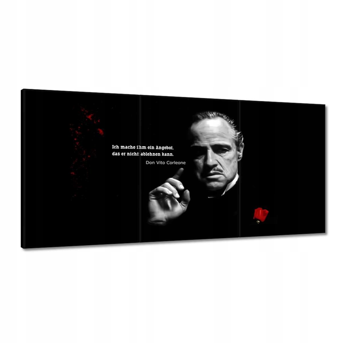 Obrazy 180x90 Citáty z Krstného otca