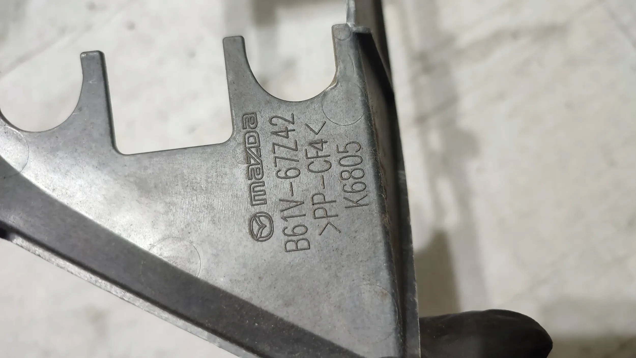 Mazda 3 III BM 17r Support plaque Poignée Capteur