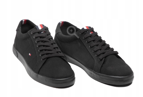 Tommy Hilfiger Pánské Černé Šněrovací Tenisky 42 U2A