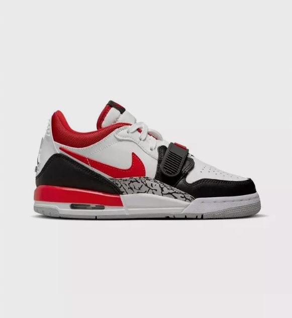 Buty Młodzieżowe Air Jordan Legacy 312 Low Gs 'Fire Red' CD9054-160 r. 38,5