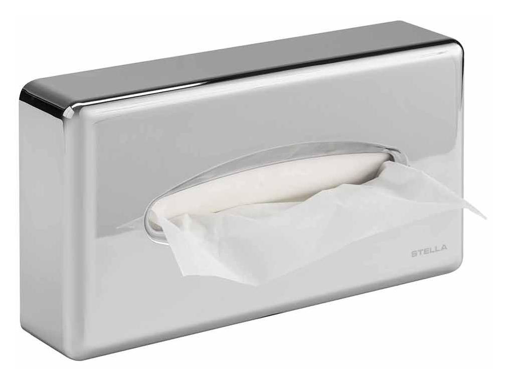 Stella zásobník na kapesníky 14x25,7 cm 23.002 chrom