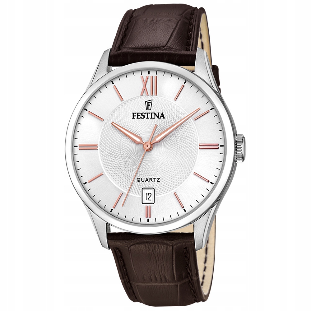 Pánské Hodinky Festina F20426-4, hnědý řemínek