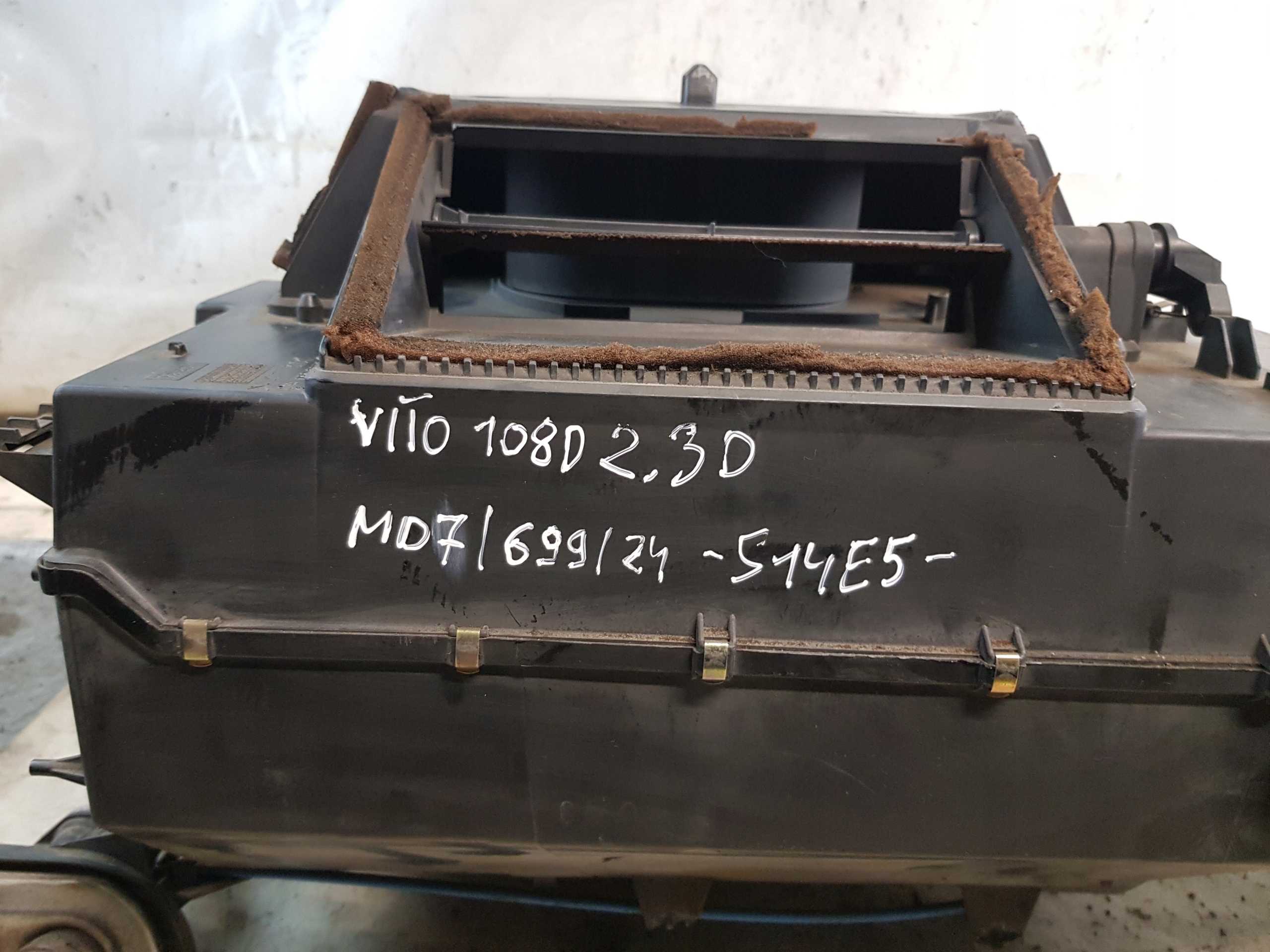 heater MERCEDES VITO 108D 2.3D W638