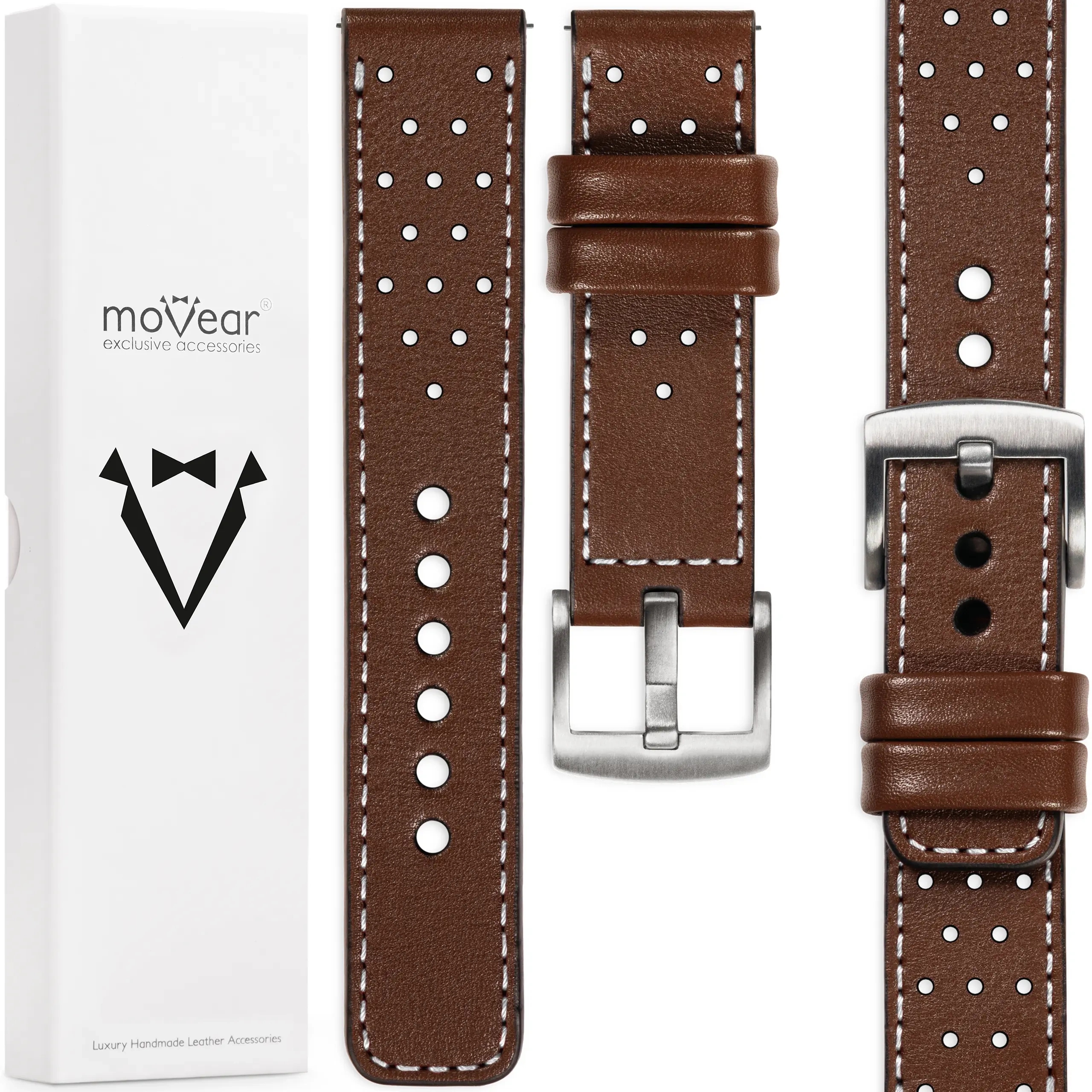 Pasek do Garmin Vivoactive 4s Venu 3S 2S 18mm skórzany