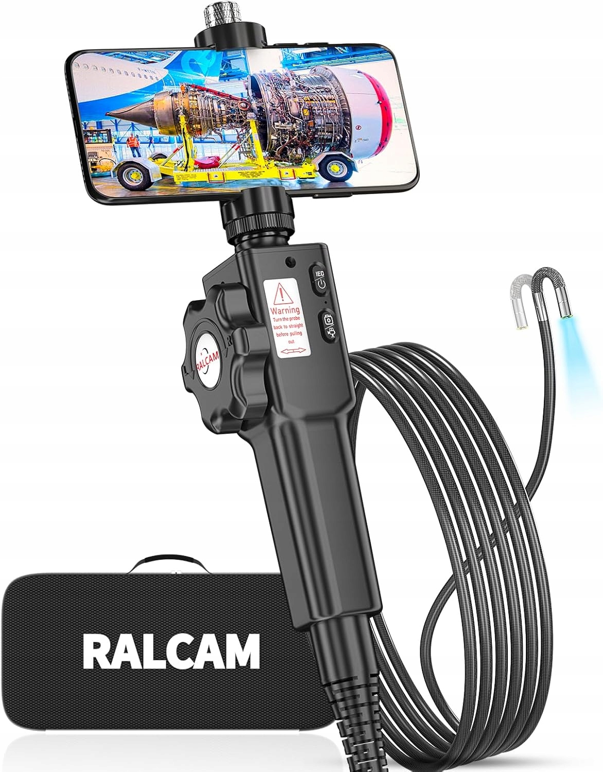 Ralcam F408A endoskopická kamera 8,5 mm HD1080P kábel 2 m