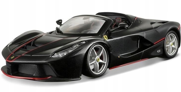 Ferrari LaFerrari Aperta black model Bburago 26022