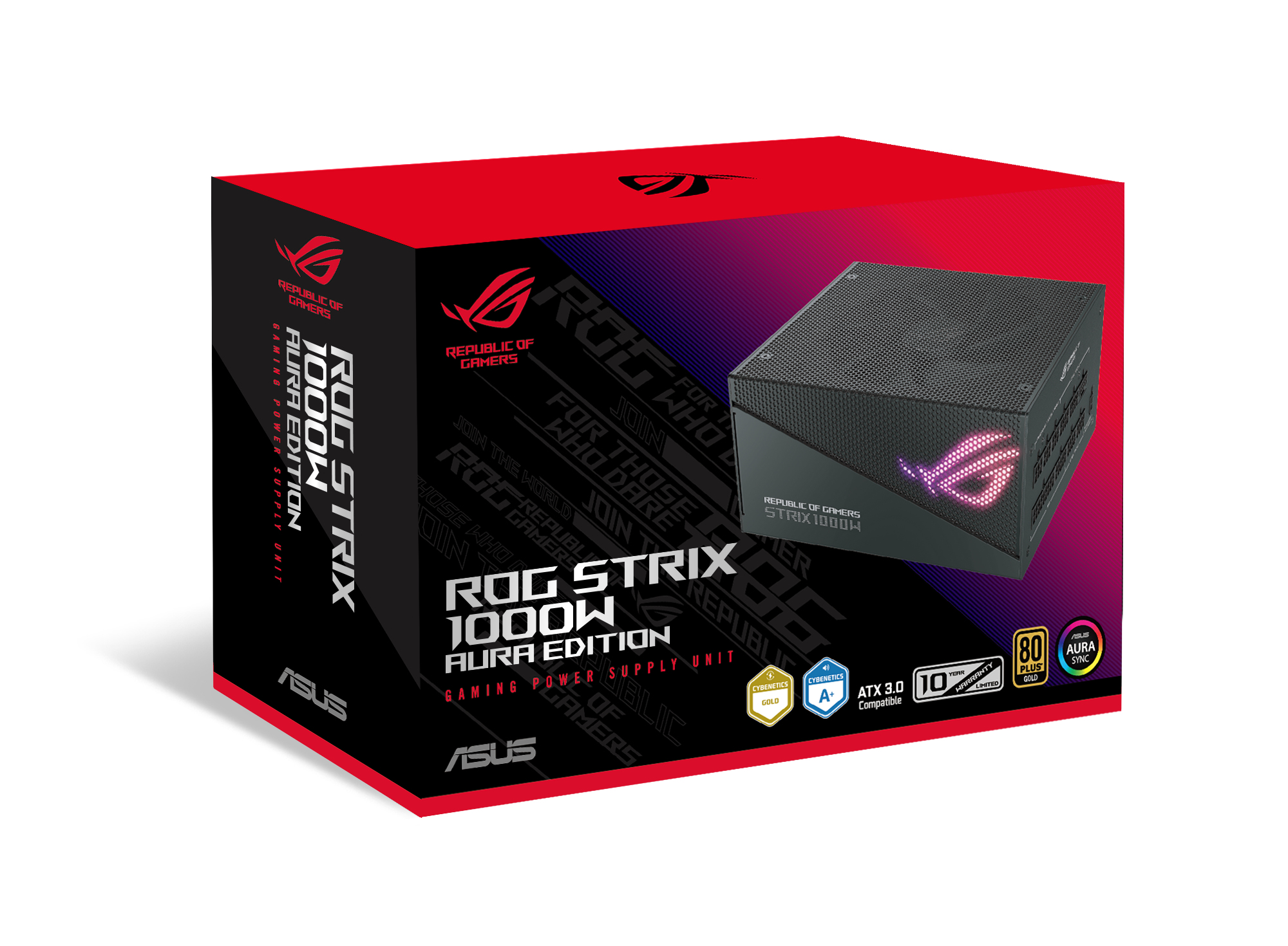 Asus Rog Strix 1000W Gold Aura Edition zasilacz Atx 3.0