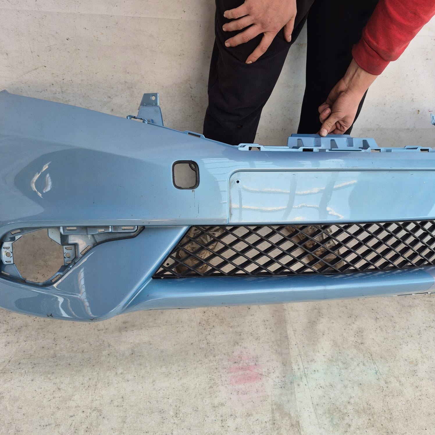 NISSAN NOTE II VERSA SPORT 12- bumper front front grid