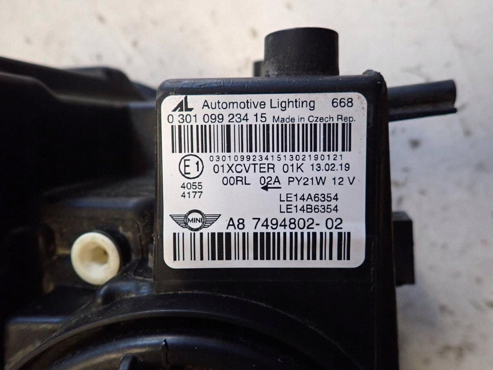 light front front right MINI COOPER COUNTRYMAN F60 2016- FULL LED 749480