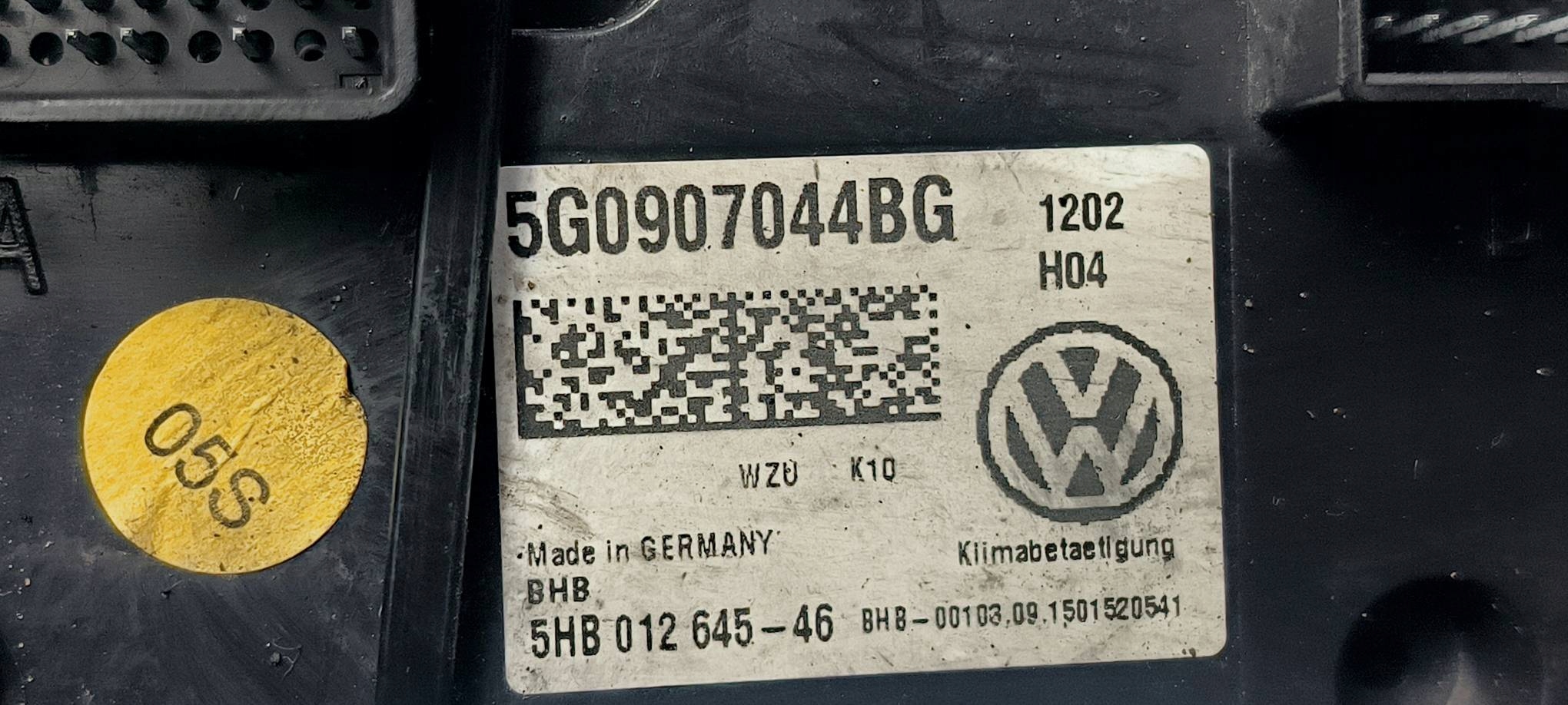 Unite commande clima 5G0907044BG VOLKSWAGEN PASSAT B8