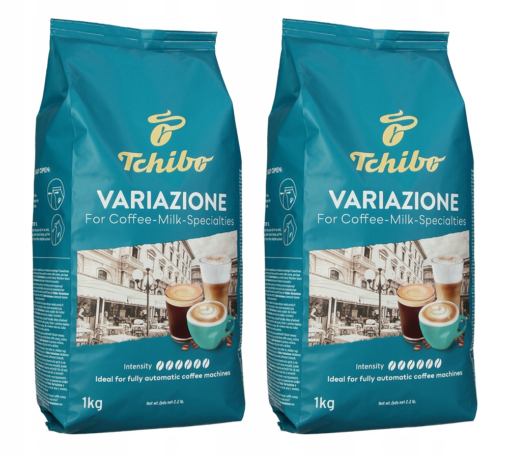 Kawa ziarnista Tchibo Variazione 2 kg (przeznaczona do kaw mlecznych)