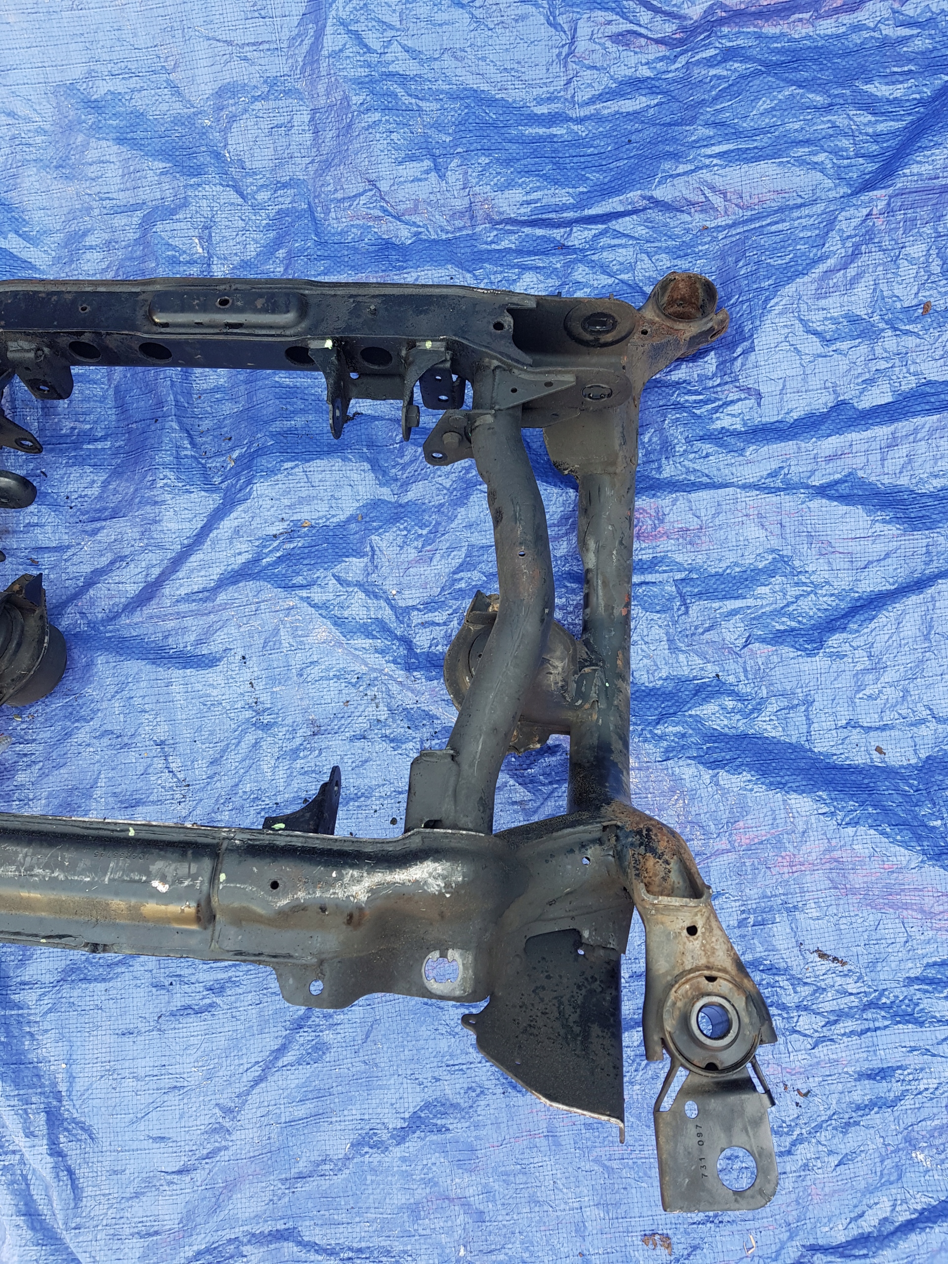 axle beam front of the engine MERCEDES W251 sider subframe axle beam