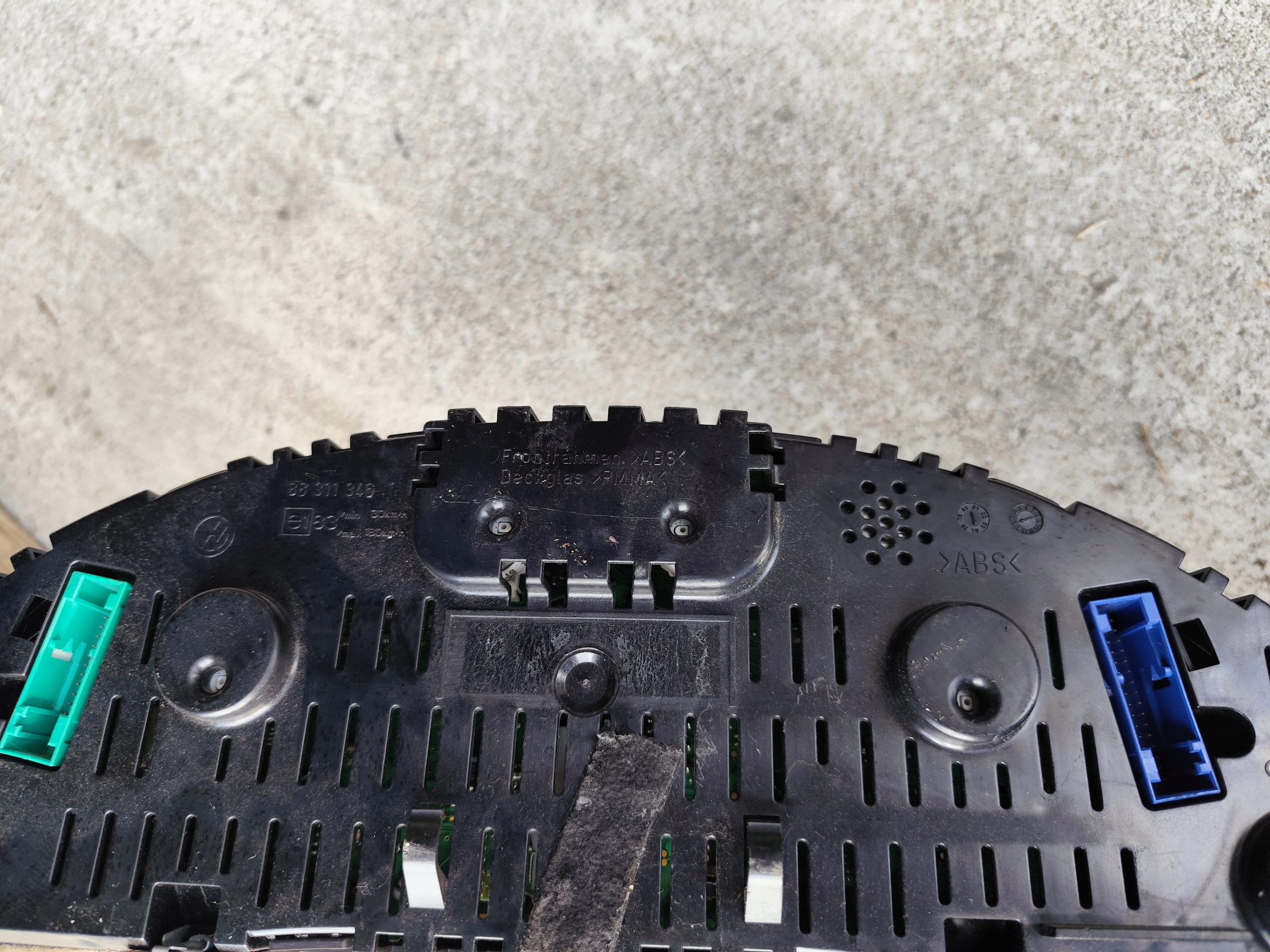 dials clock dials predkosciomierz VW T5 2.5 TDI 7H0920871J