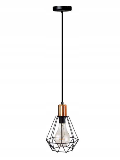 

Lampa Sufitowa ,żyrandol Nad Stół Czarna 30-125MD