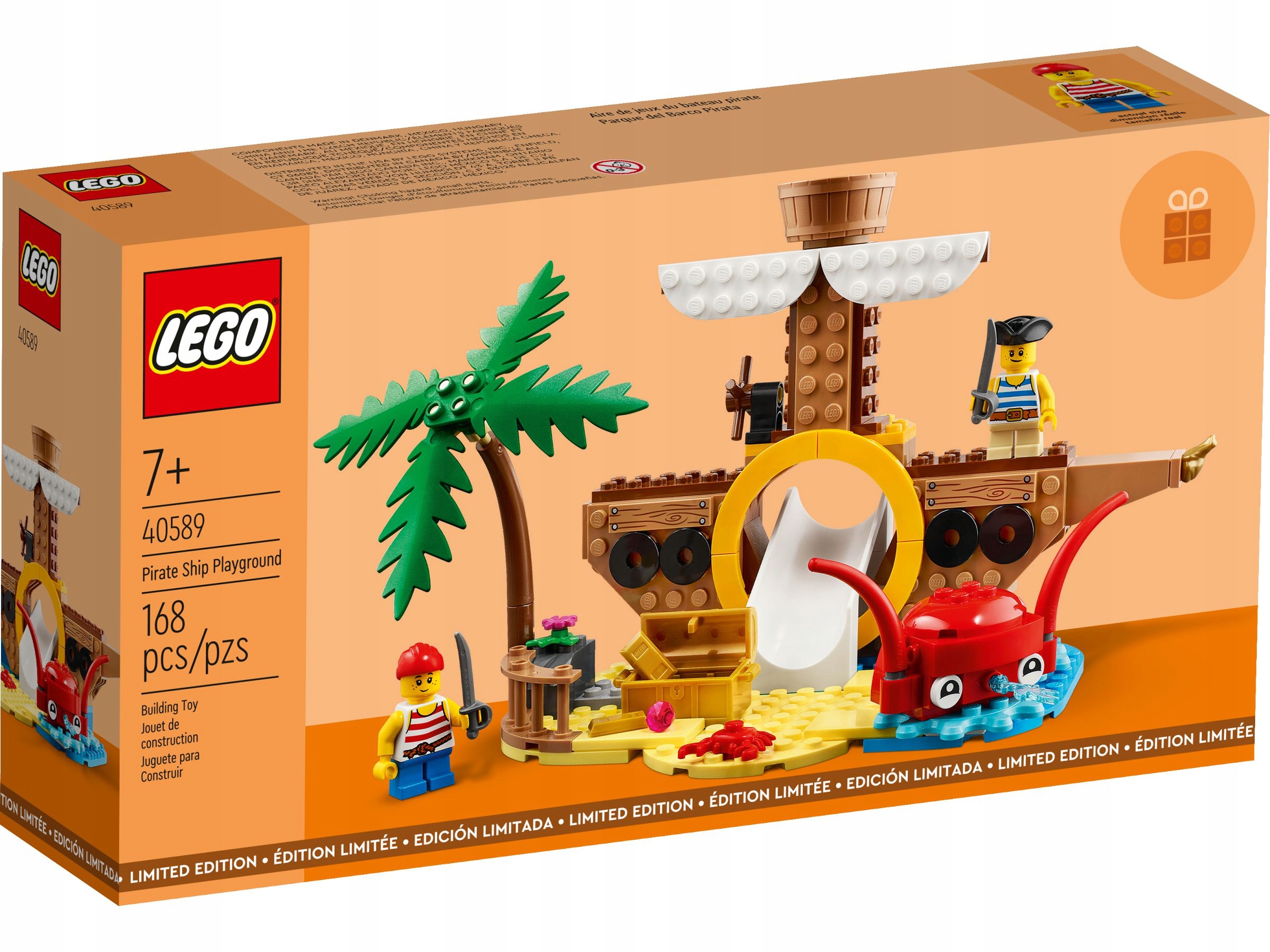 

Lego 40589 Plac zabaw ze statkiem pirackim Nowe