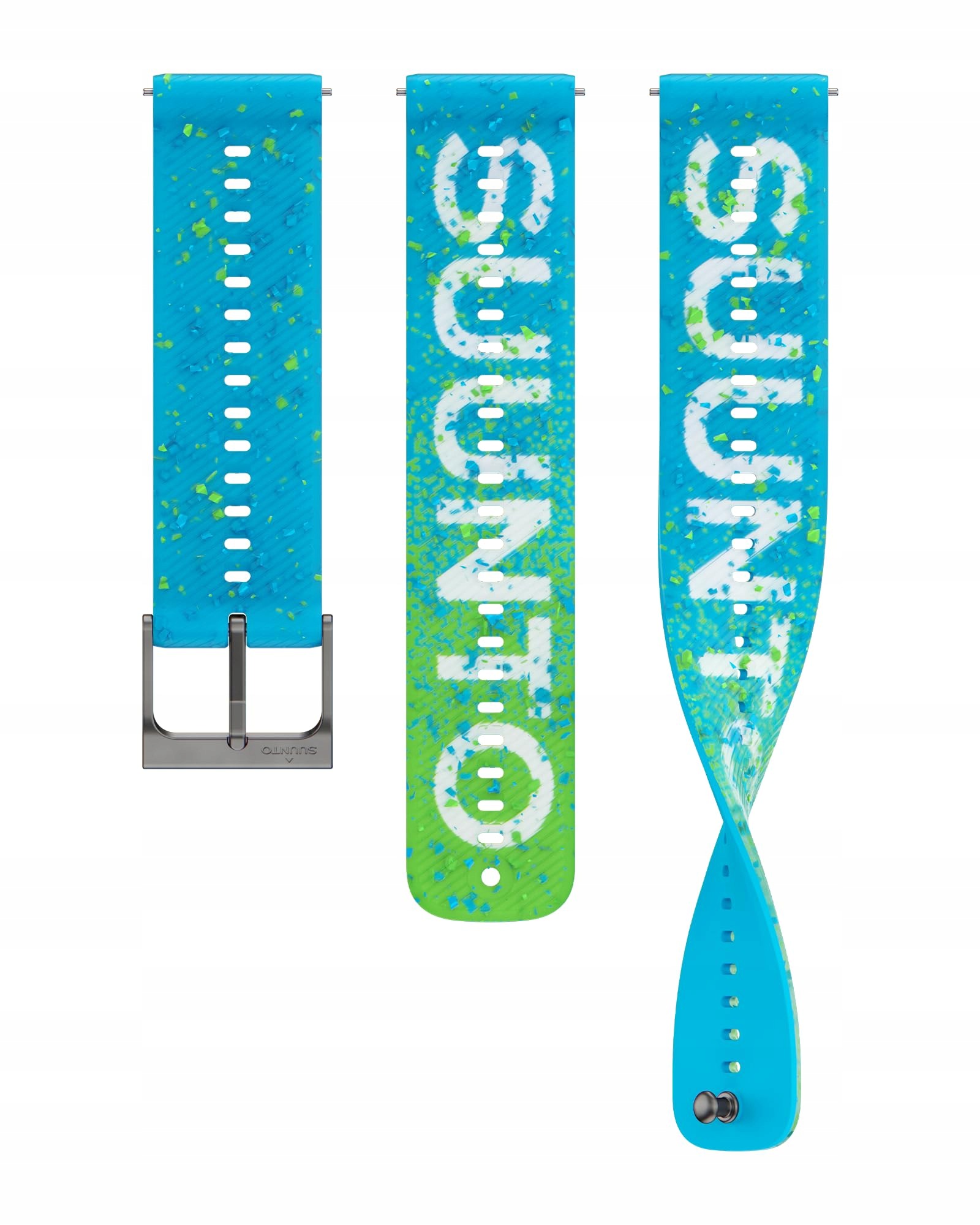 Pasek Suunto 22mm Athletic 6 Silicone Strap Power Blue S+m