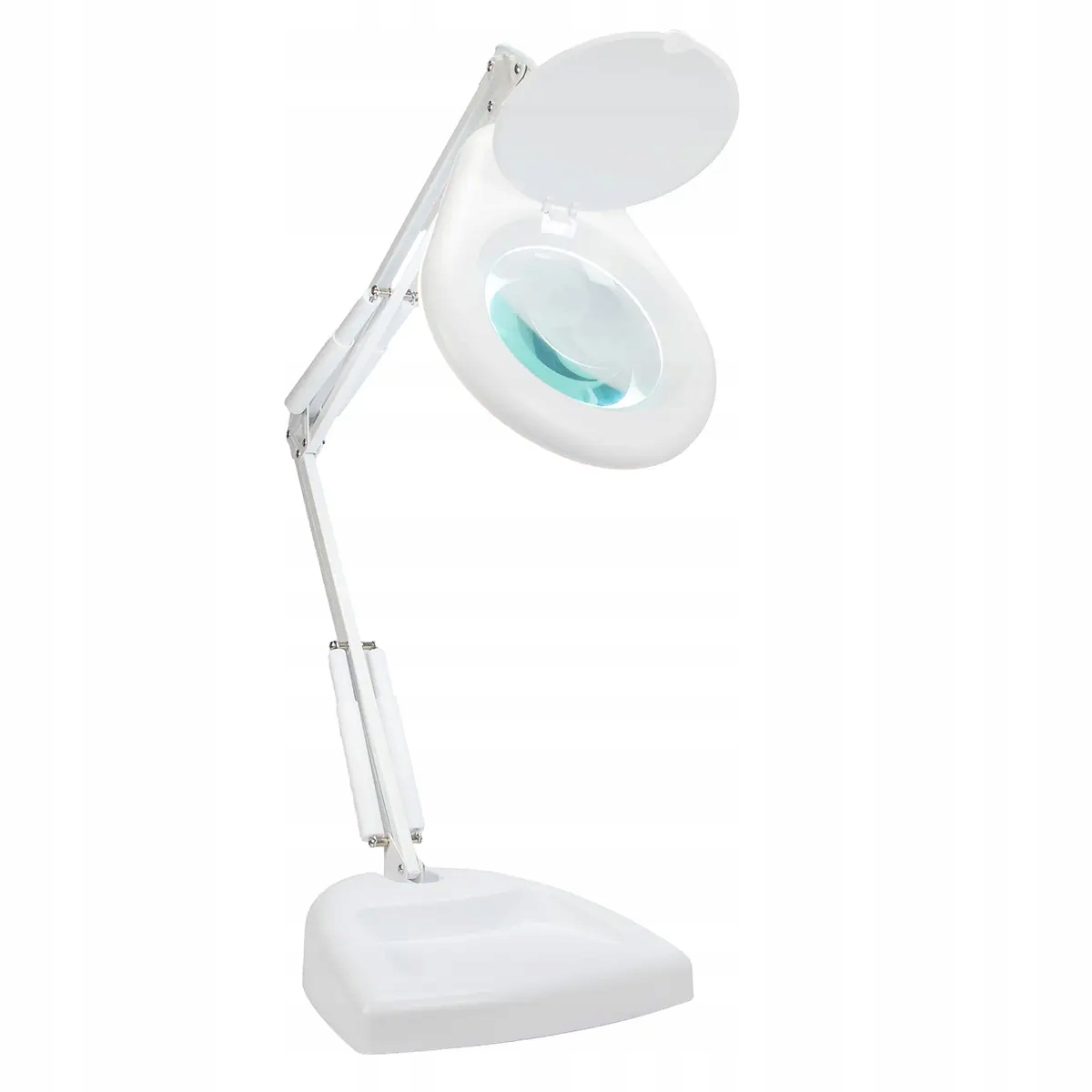 Svítilna s lupou Zd 129 servisní dílenská stolní 5 x 80 Led diod 15W 5"