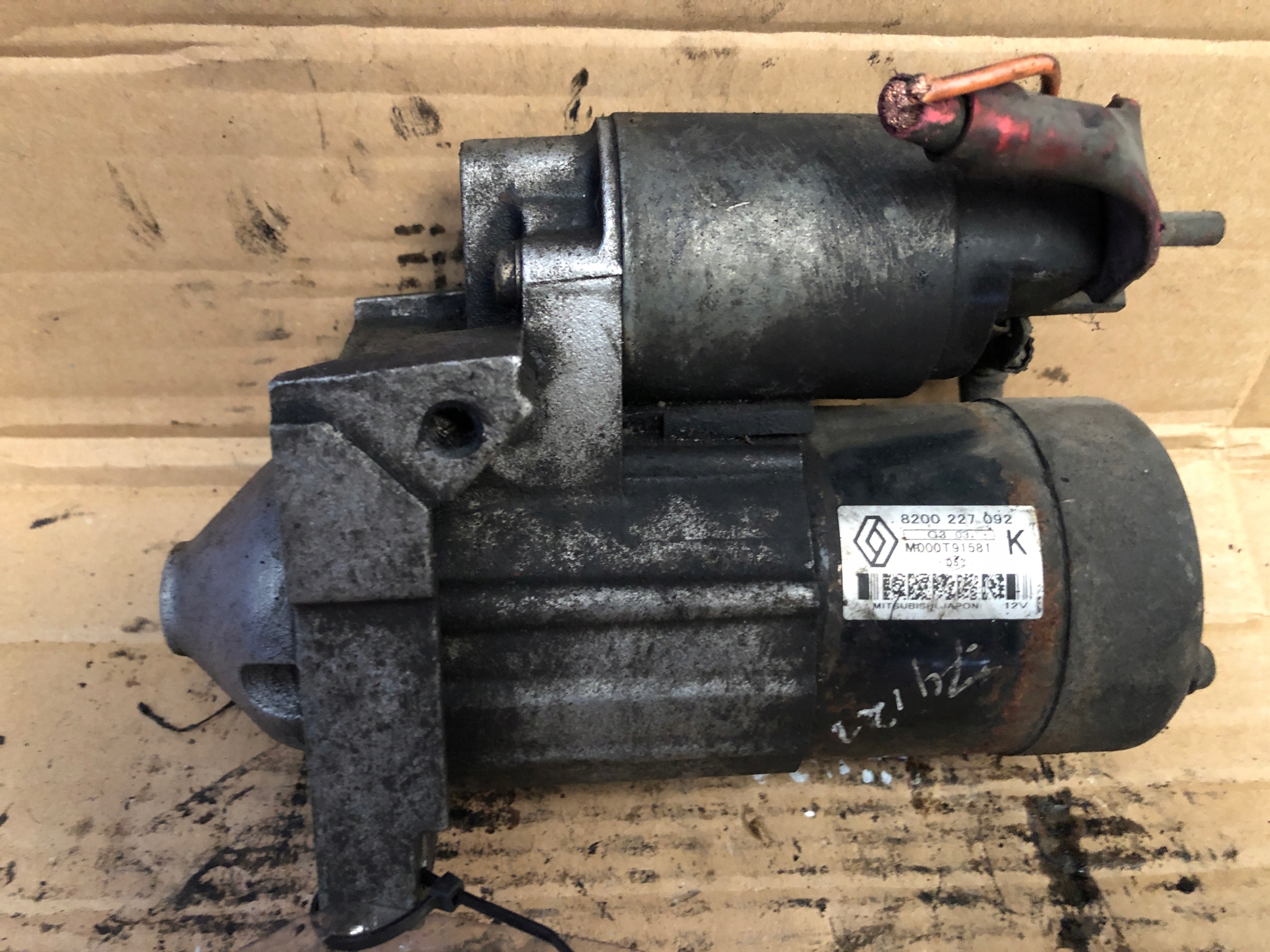 starter Renault Megane II 1,5DCI 8200227092