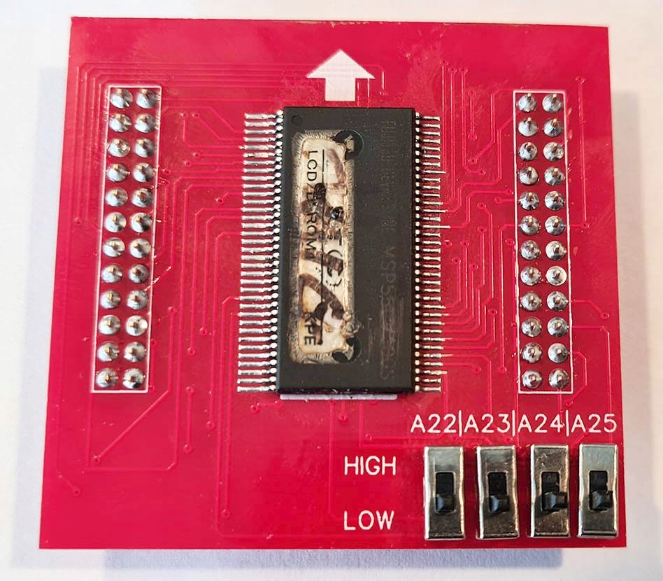 Adapter (AddOn) MSP55LV100S SSOP70 simple-TL866 Kod producenta 4400