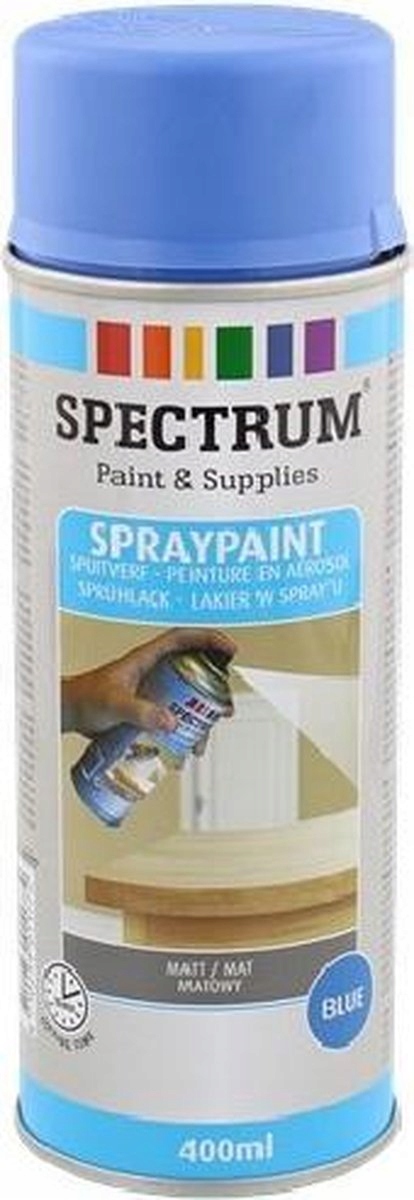 

Spectrum Lakier W Sprayu 6 x 400 ml Niebieski Mat