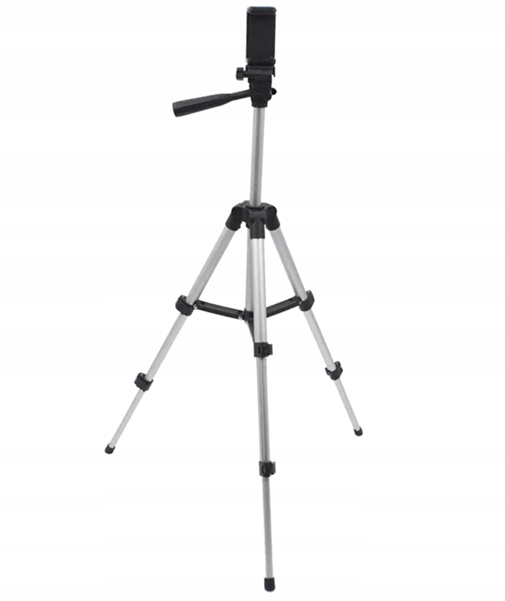 STATYW FOTOGRAFICZNY DO APARATU 130CM TRIPOD UCHWYT NA TELEFON + PILOT ST5C Marka Aptel