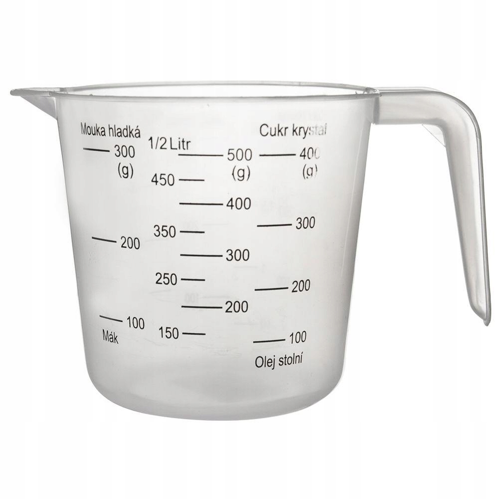 

Miarka Kuchenna Kubek z miarką 500 ml