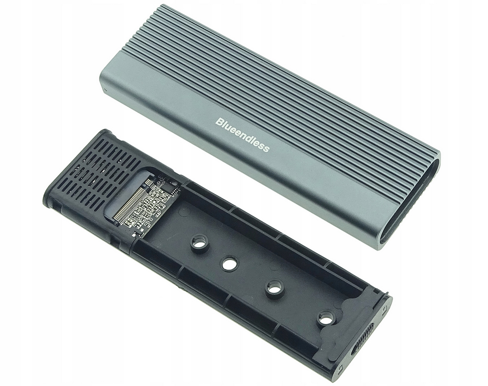 Obudowa na dysk SSD M.2 NVME PCIe M.2 USB-C 3.1 Stan opakowania oryginalne