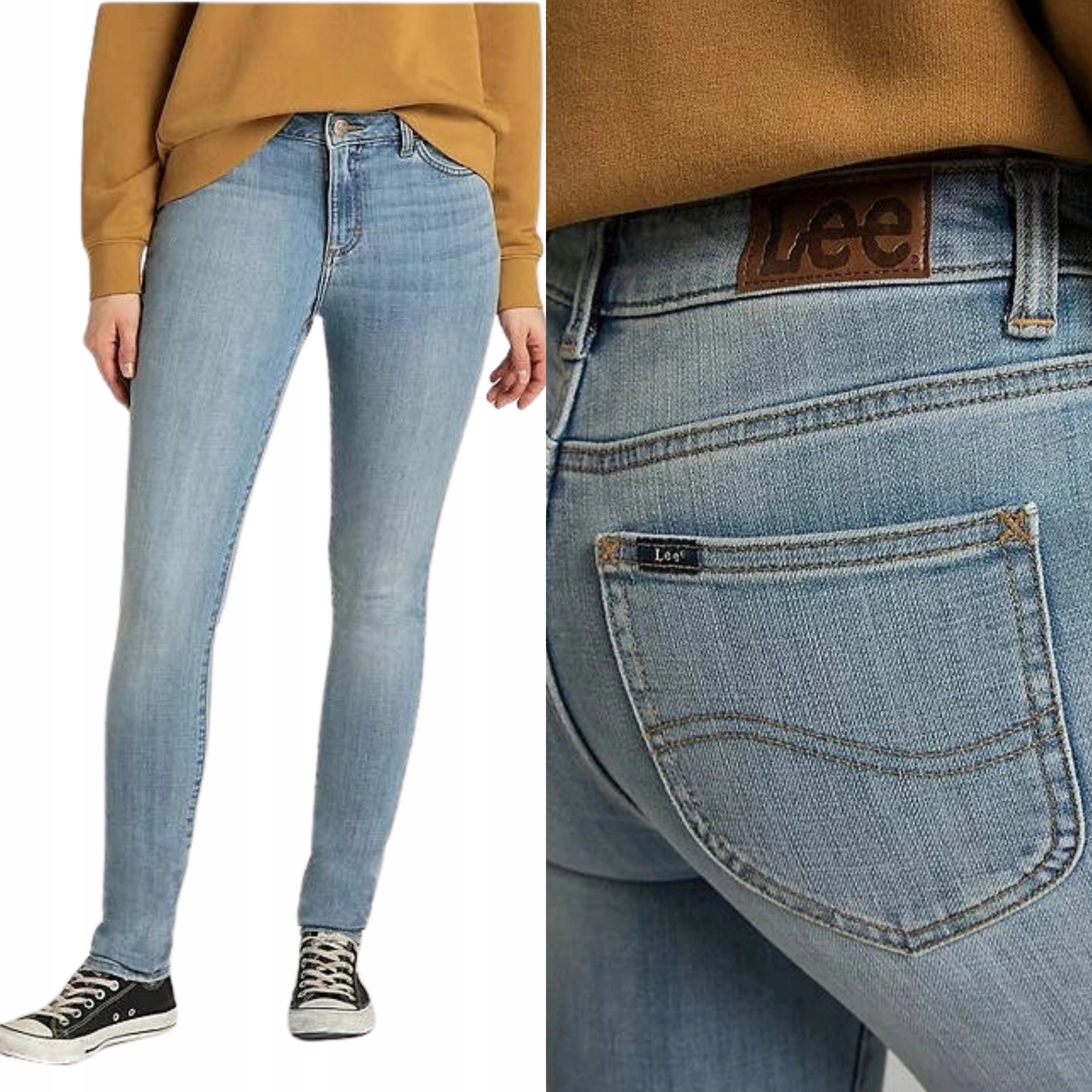 Lee džíny Regular blue Skinny Legendary W38 L31