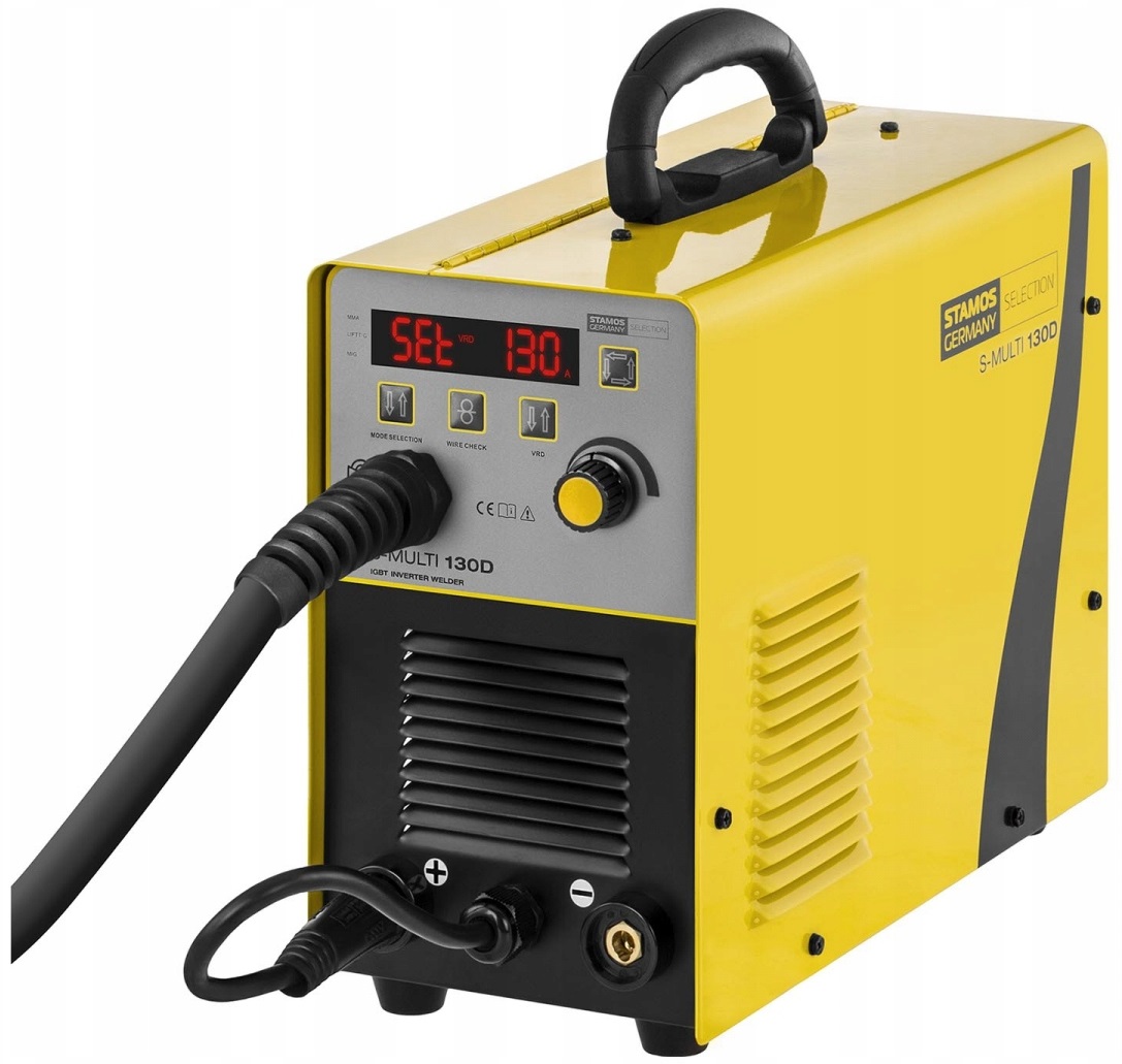Spawarka inwertorowa MIG/MAG MMA 130A 5,1kW Stamos S-MULTI 130D 10020232