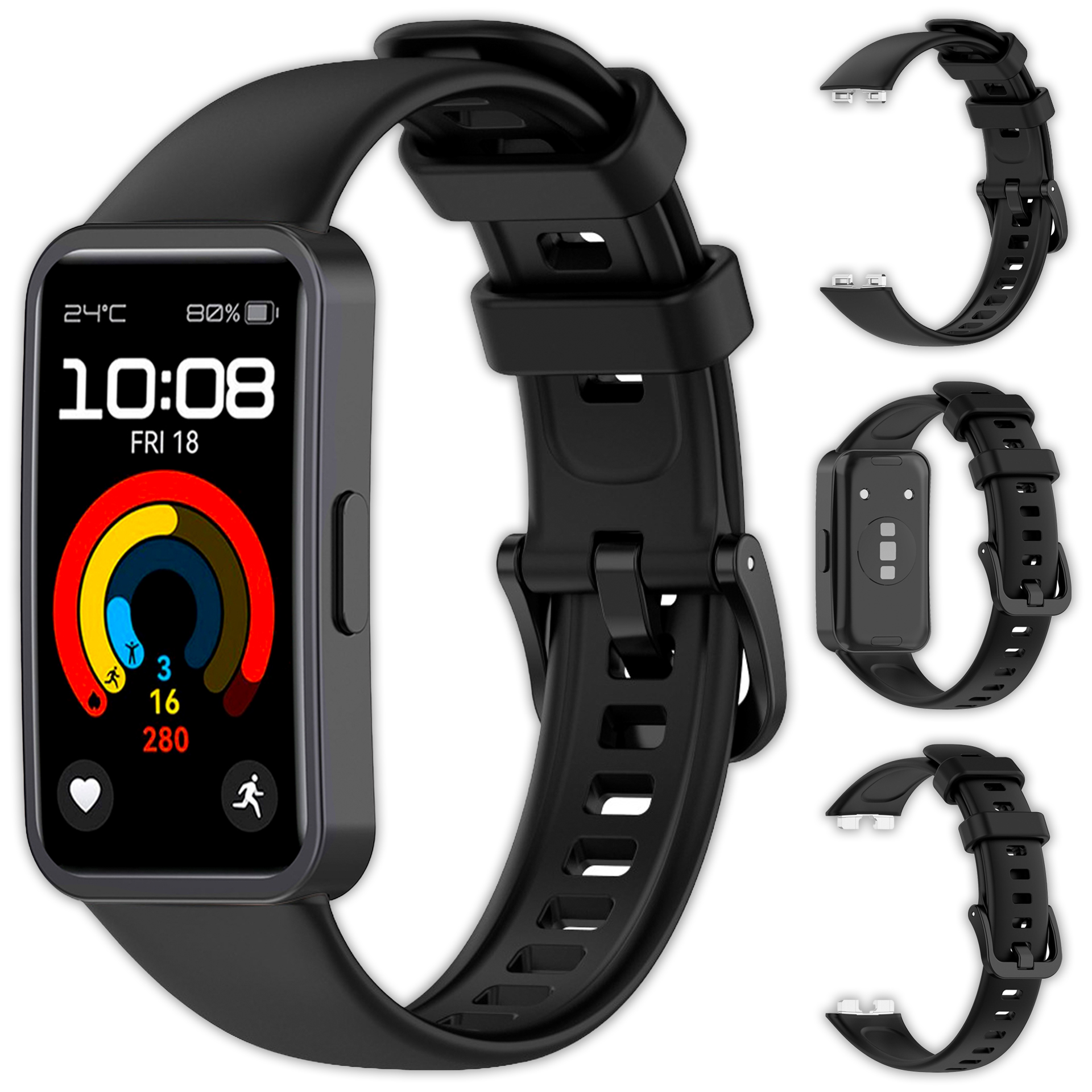Pasek opaska Vanfone do Huawei Band 8/9/10 Solidne Mocowanie