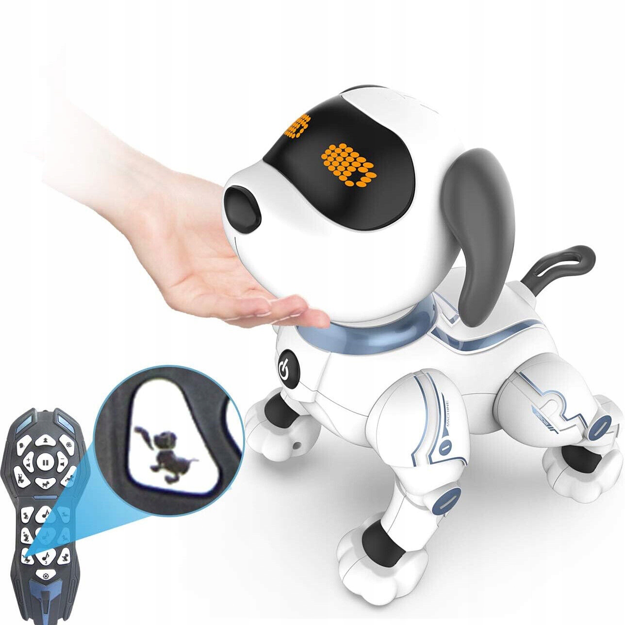 ZABAWKA PSA ROBOTA, PROGRAMOWALNE INTERAKTYWNE I INTELIGENTNE ROBOTY EAN (GTIN) 0191491675904