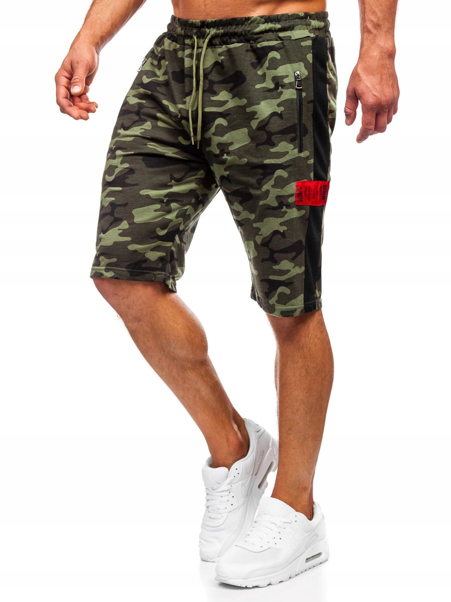 

Krótkie Spodenki Dresowe Khaki HW2636 Denley_l