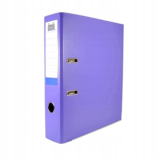 Segregator Desk A4 75mm Fioletowy
