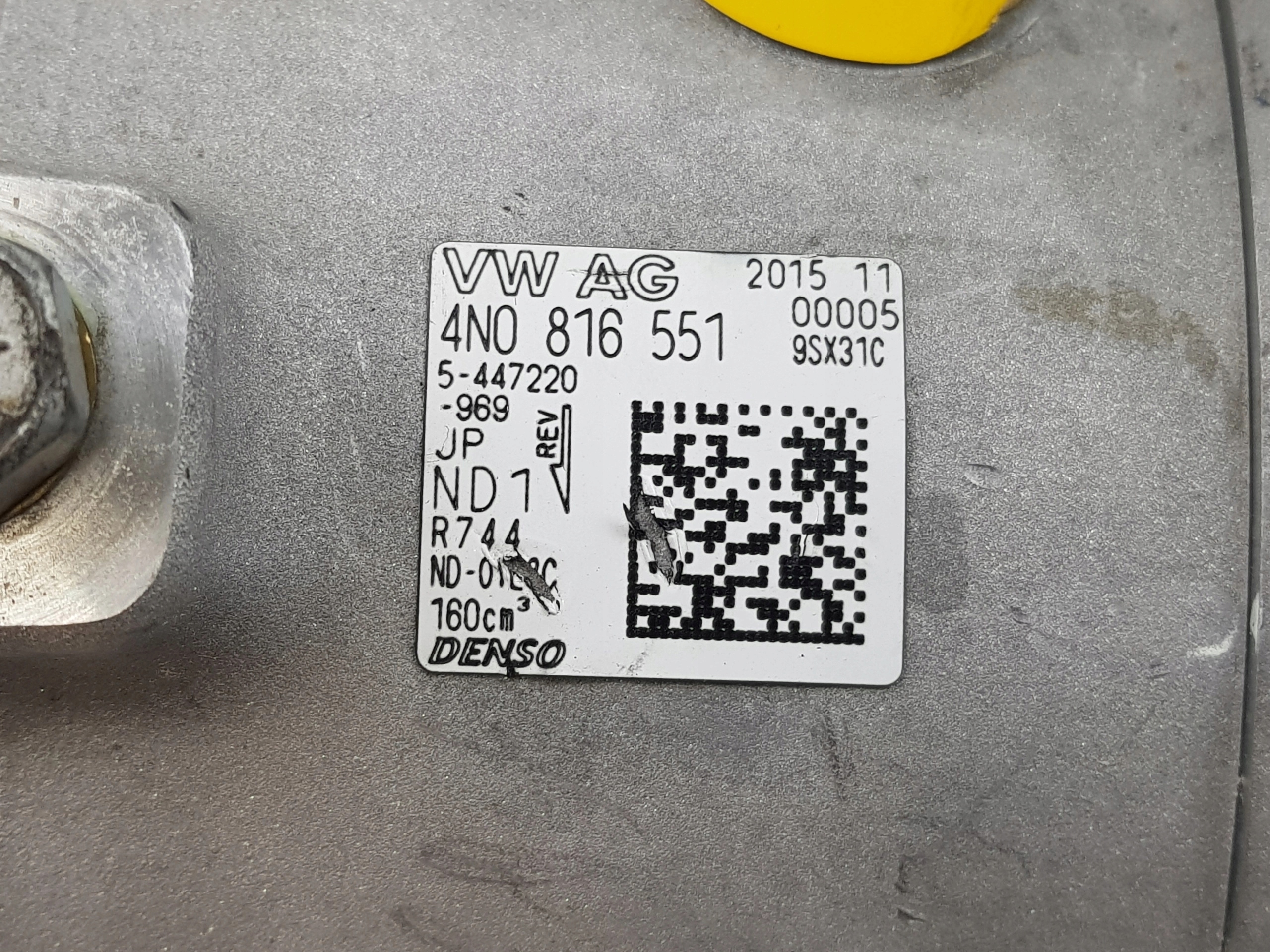 компрессор кондиционера volkswagen Audi A8 D5 4N0816551
