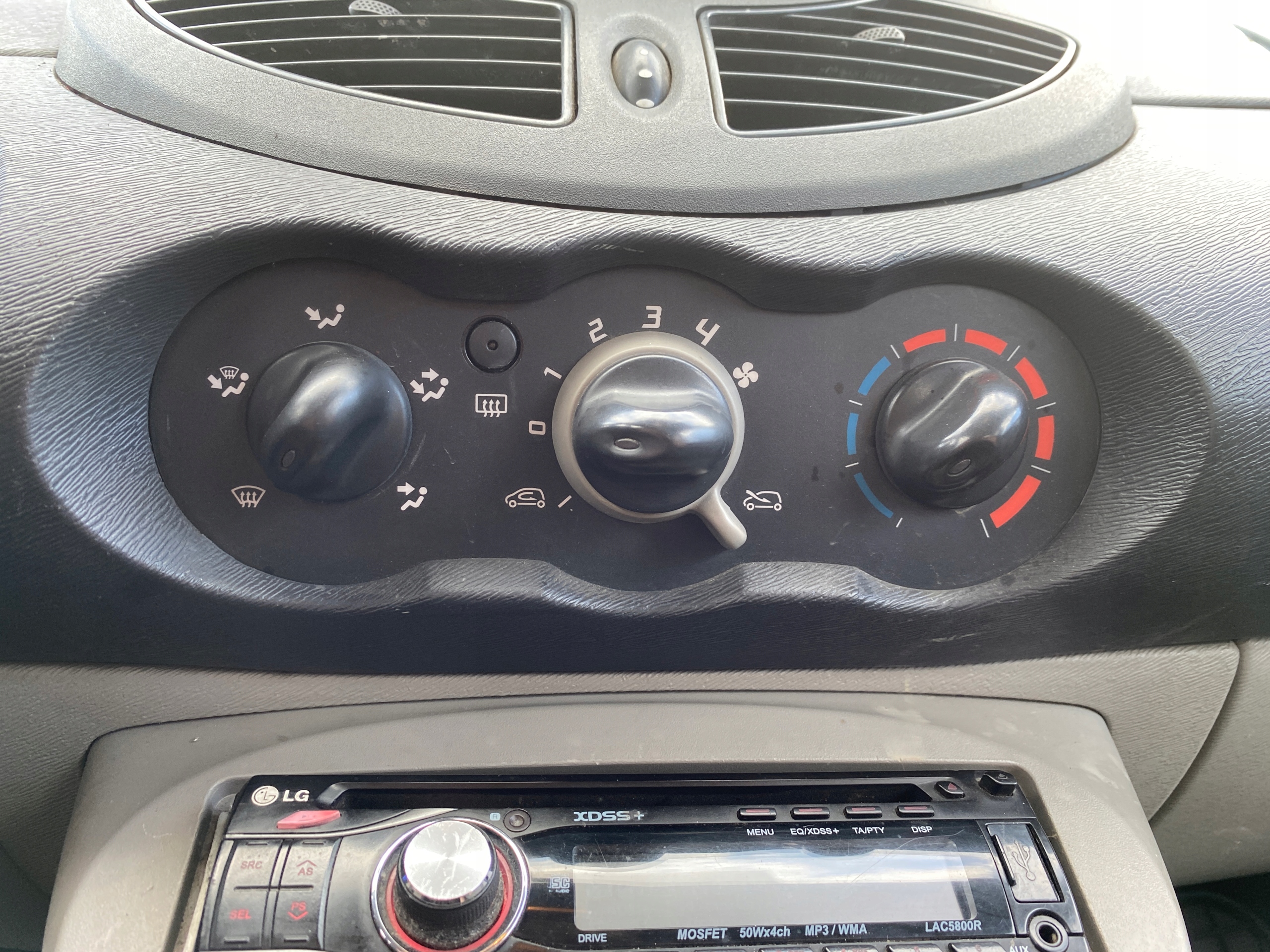 Renault Twingo 2 II 07-14 switch switch PANEL air conditioning devices OGRZEWANIA