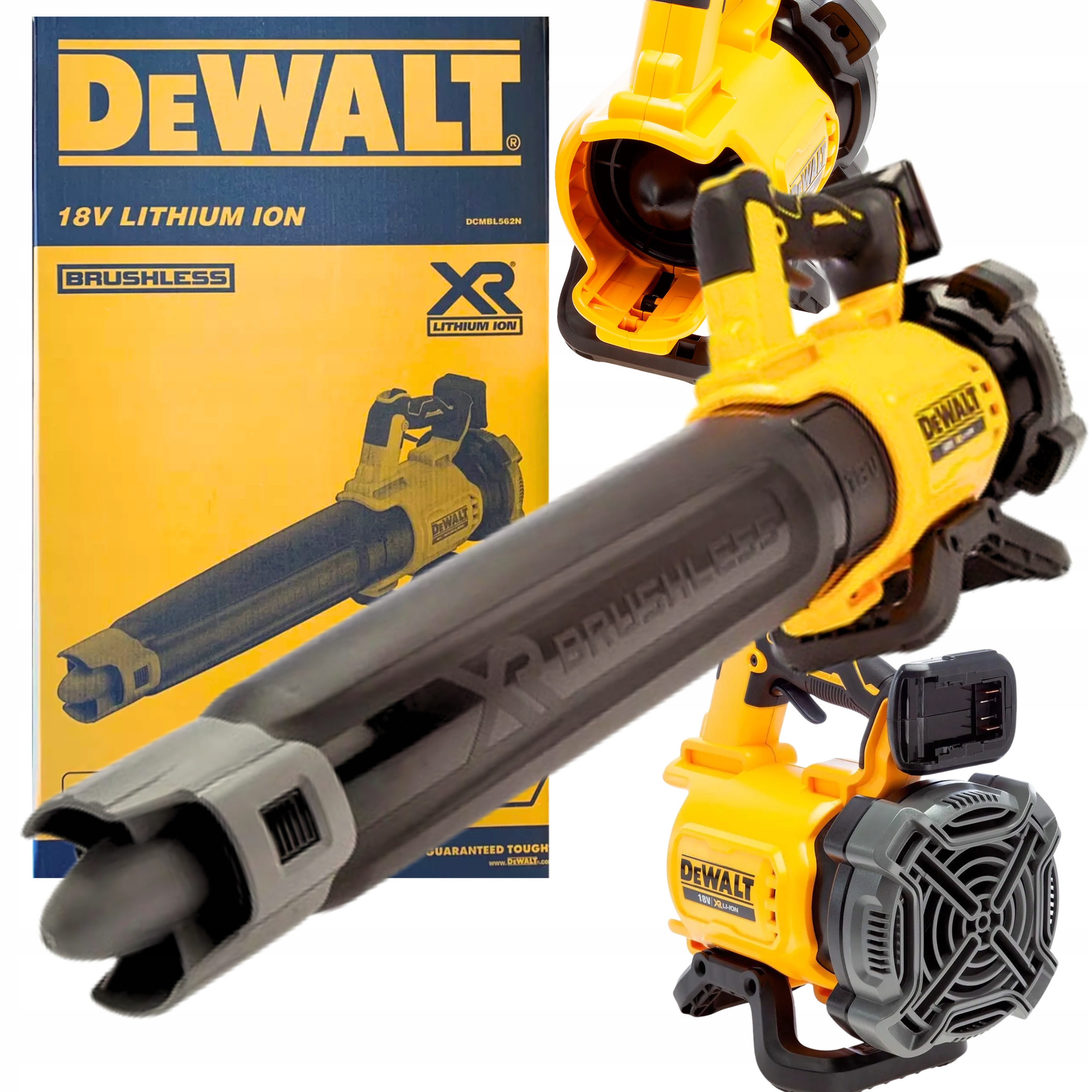 Výkonný Foukač 200 km/h 18V Body DCMBL562N DeWALT