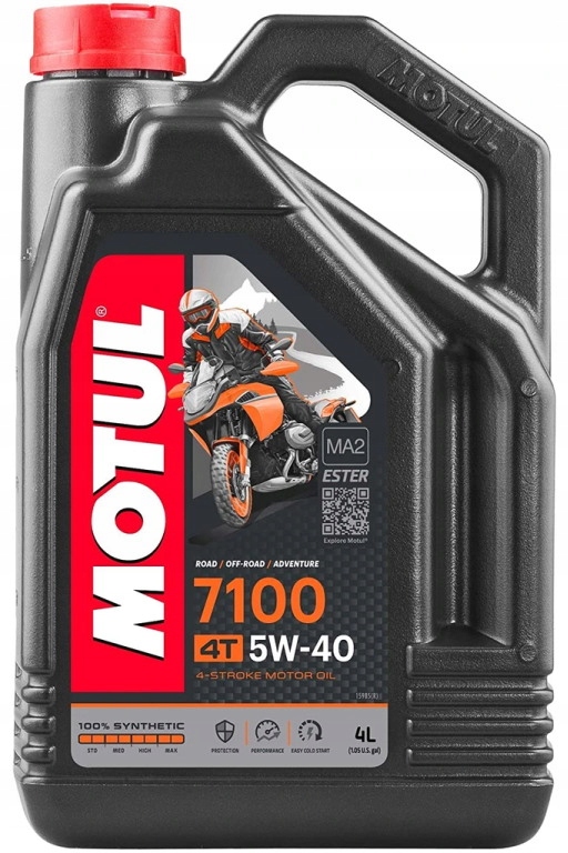 MOTUL 7100 4T ESTER 5W40 MA2 4L