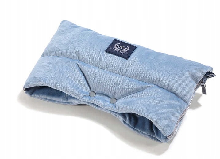 Velvet Collection Mufka do wózka Blue La Millou