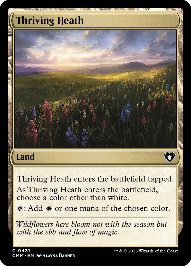 MTG 2x Thriving Heath