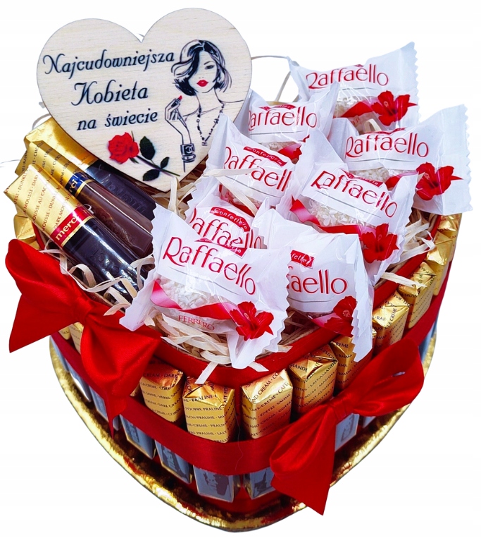 Levně Dort Merci Sada Dárek k Narozeninám Svátku Dárkový Koš Sladkosti 50