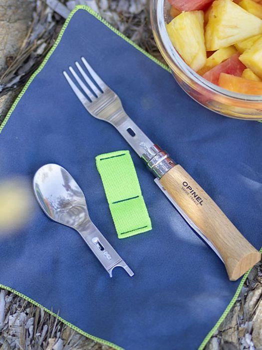 NÓŻ OPINEL ZESTAW NOMAD PLUS PICNIC Materiał stal