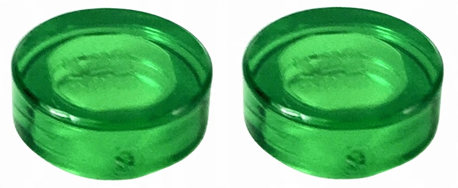 

Lego płytka płaska 1x1 przeźr zielony 98138 - 2szt