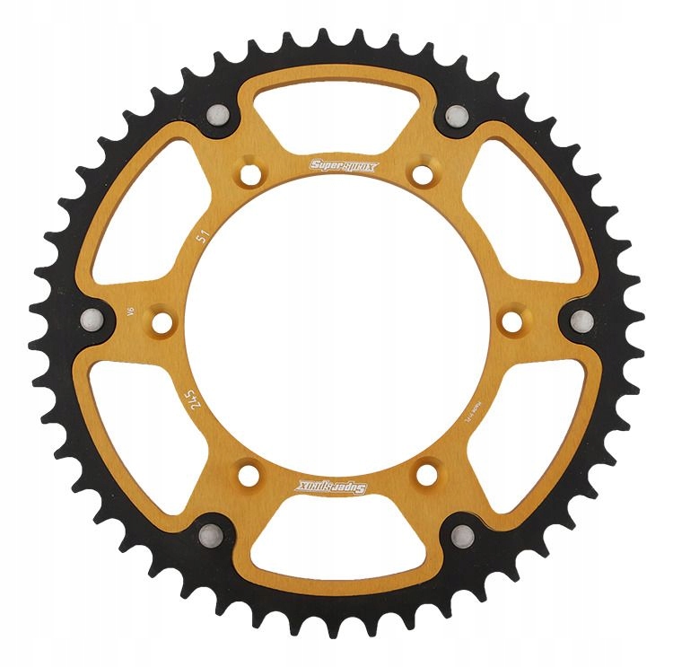 Rozeta Supersprox Stealth RST-245:51-GLD zlatá 51 zubov, 520 RST-245:51-GLD