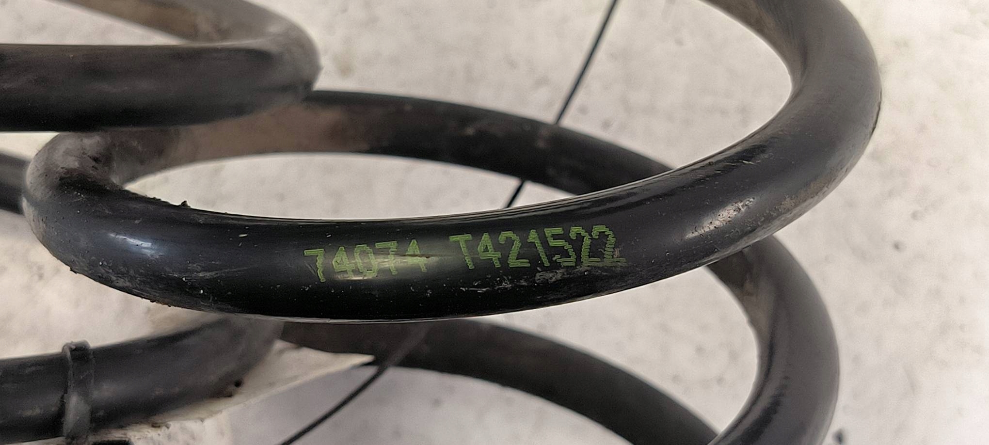 spring rear part RENAULT CLIO II