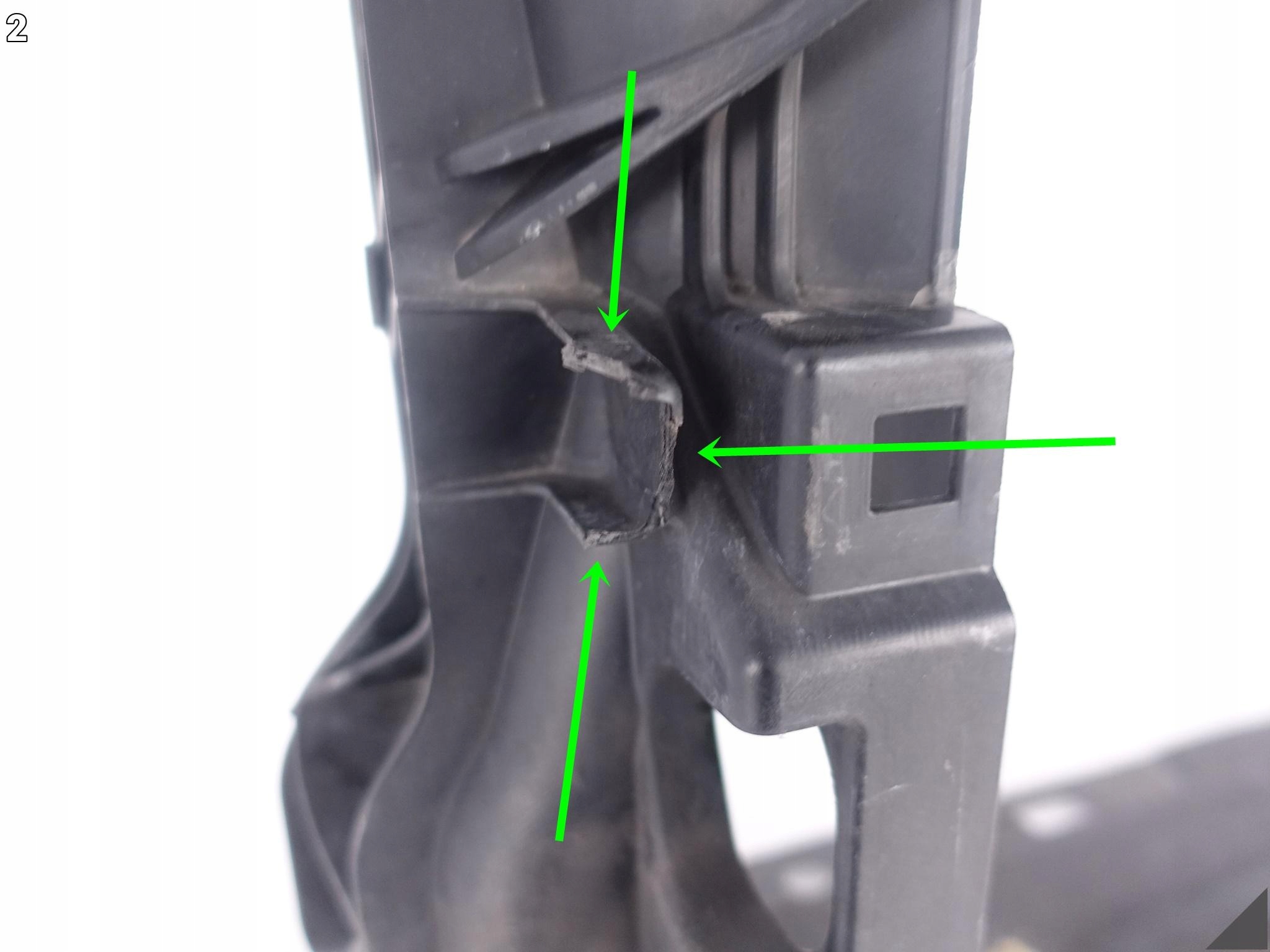 SKODA OCTAVIA III 3 5E0 12-20 wall support of the front support panel for radiators