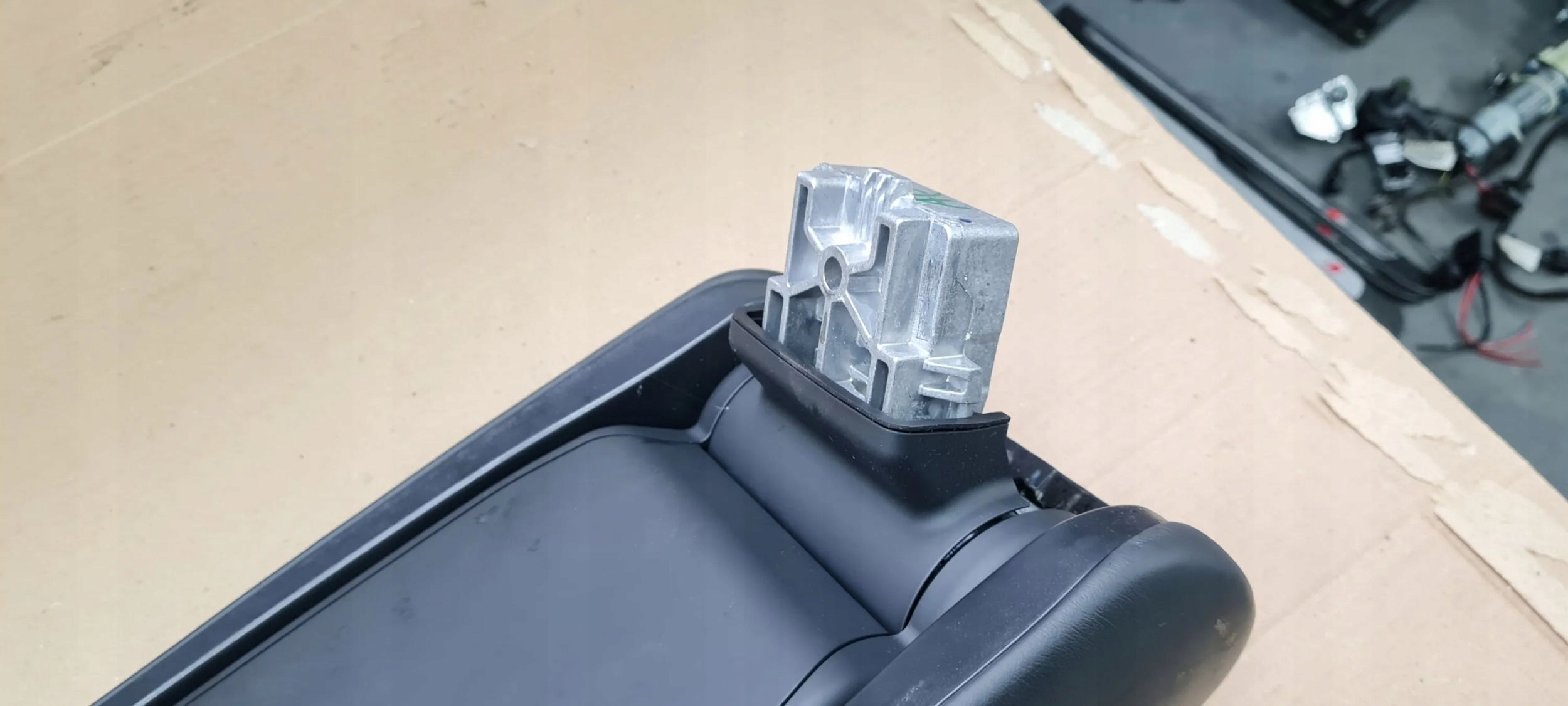 A6 C7 4G armrest leather SKORZANY SLINE black A7 4G