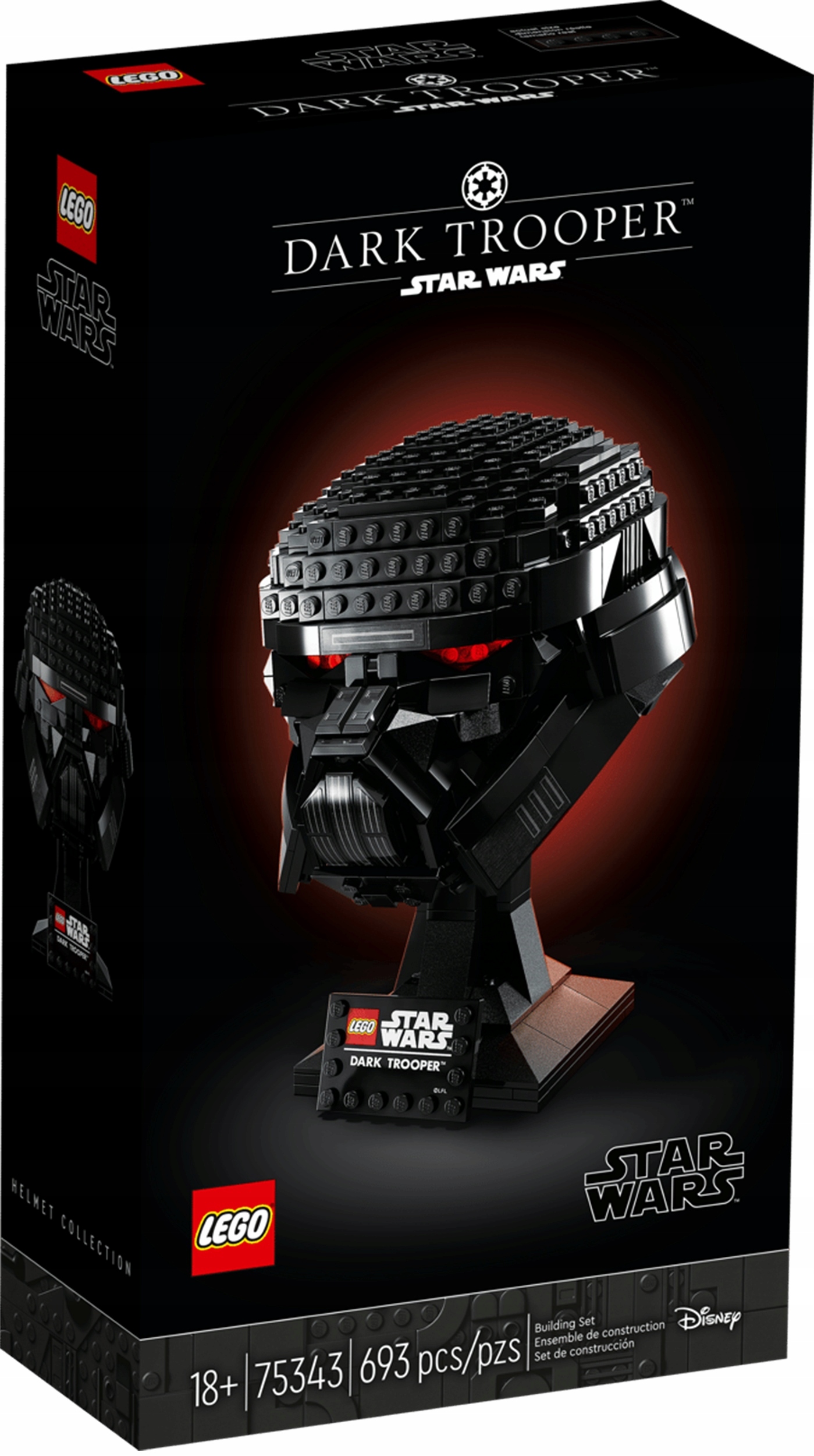 75343 Lego Star Wars Přilba Temného Stormtroopera